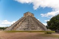 Chichen Itza, Mexico. Temple of Kukulcan, El Castillo mayan pyramid in Yucatan, Central America Royalty Free Stock Photo