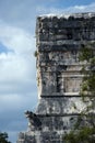 Chichen-Itza pyramid detail Royalty Free Stock Photo