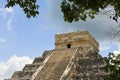 Chichen Itza Pyramid Detail Royalty Free Stock Photo