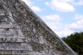 Chichen-Itza pyramid detail Royalty Free Stock Photo