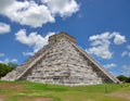 Chichen Itza Pyramid, Wonder of the World, Mexico Royalty Free Stock Photo