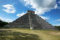 Beautiful Chichen Itza Pyramid, Wonder of the World, Mexico, yucatan Royalty Free Stock Photo