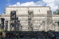 Chichen Itza Ruins, Grupo de la Mil Columnas, Tinum, Yucatan, Mexico Royalty Free Stock Photo