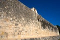 Chichen Itza stone ring Maya ballgame court Royalty Free Stock Photo