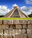 Chichen Itza Tzompantli the Wall of Skulls Royalty Free Stock Photo