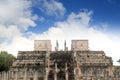 Chichen Itza Warriors Temple Los guerreros Mexico Royalty Free Stock Photo