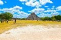 Mexico. Kukulcan`s Pyramid at Chichen Itza