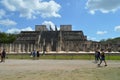 Chichen Itza Pillars Structure Mayan Ruin Stepped Stairway to Heaven