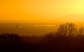 Chichester sunset Royalty Free Stock Photo