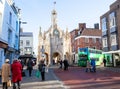 Chichester town clock tower.