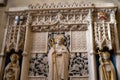 02/05/2020 Chichester, West sussex, UK the stone work above the alter of Chichester cathedral