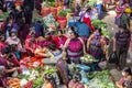 Colorful Chichicastenango Market, Guatemala