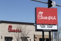 Chick-fil-A chicken restaurant. Despite ongoing controversy, Chick-fil-A is wildly popular