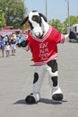 Chick-fil-A cow at festival