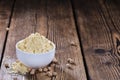 Chick Pea Flour Royalty Free Stock Photo