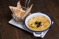 Chick Pea Hummus Royalty Free Stock Photo