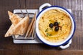 Chick Pea Hummus Royalty Free Stock Photo