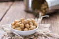 Chick Peas (Canned) Royalty Free Stock Photo