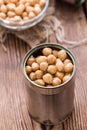 Chick Peas (Canned) Royalty Free Stock Photo