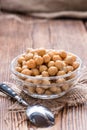 Chick Peas (Canned) Royalty Free Stock Photo