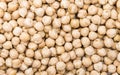 Chick Peas (macro shot) Royalty Free Stock Photo