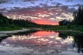 Chickakoo Lake recreation Area nea Stony Plane, Alberta,Canada Royalty Free Stock Photo