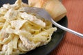 Chicken Alfredo Royalty Free Stock Photo