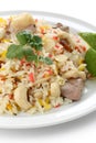 Chicken biryani , indian pilau rice Royalty Free Stock Photo