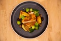 Chicken Breast with fresh healthy vegetables