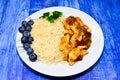 Chicken breast with rice