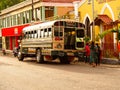 Chicken bus - Guatemala Royalty Free Stock Photo