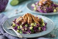 Chicken Cabbage Salad Royalty Free Stock Photo