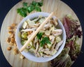 Chicken Caesar Salad with croutons