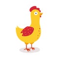 Chicken chick easter icon logo vector cute cartoon farm animal bird