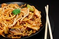 Chicken chow mein Royalty Free Stock Photo