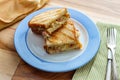 Chicken Cordon Bleu Panini Royalty Free Stock Photo