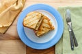 Chicken Cordon Bleu Panini Royalty Free Stock Photo