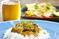 Chicken curry Royalty Free Stock Photo
