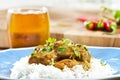Chicken curry Royalty Free Stock Photo