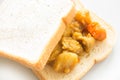 Chicken curry sandwich