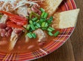 Chicken Enchilada Soup Royalty Free Stock Photo