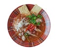 Chicken Enchilada Soup Royalty Free Stock Photo