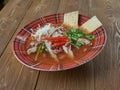 Chicken Enchilada Soup Royalty Free Stock Photo