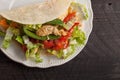 Chicken Fajitas above shot