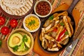 Chicken Fajitas Royalty Free Stock Photo