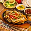 Chicken Fajitas Royalty Free Stock Photo