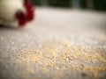 Chicken Feed on The Floor Royalty Free Stock Photo