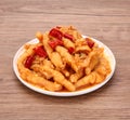 Chicken Feet with Pickled Peppers