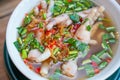 Chicken Feet Spicy Soup Thai food