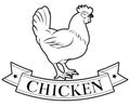 Chicken food label